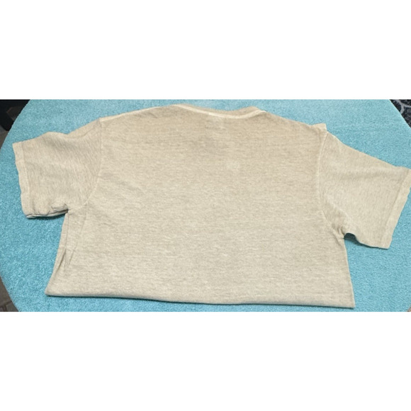 MTV 2024 Floral Tee 100% Cotton Beige Women's Small - Picture 12 of 12